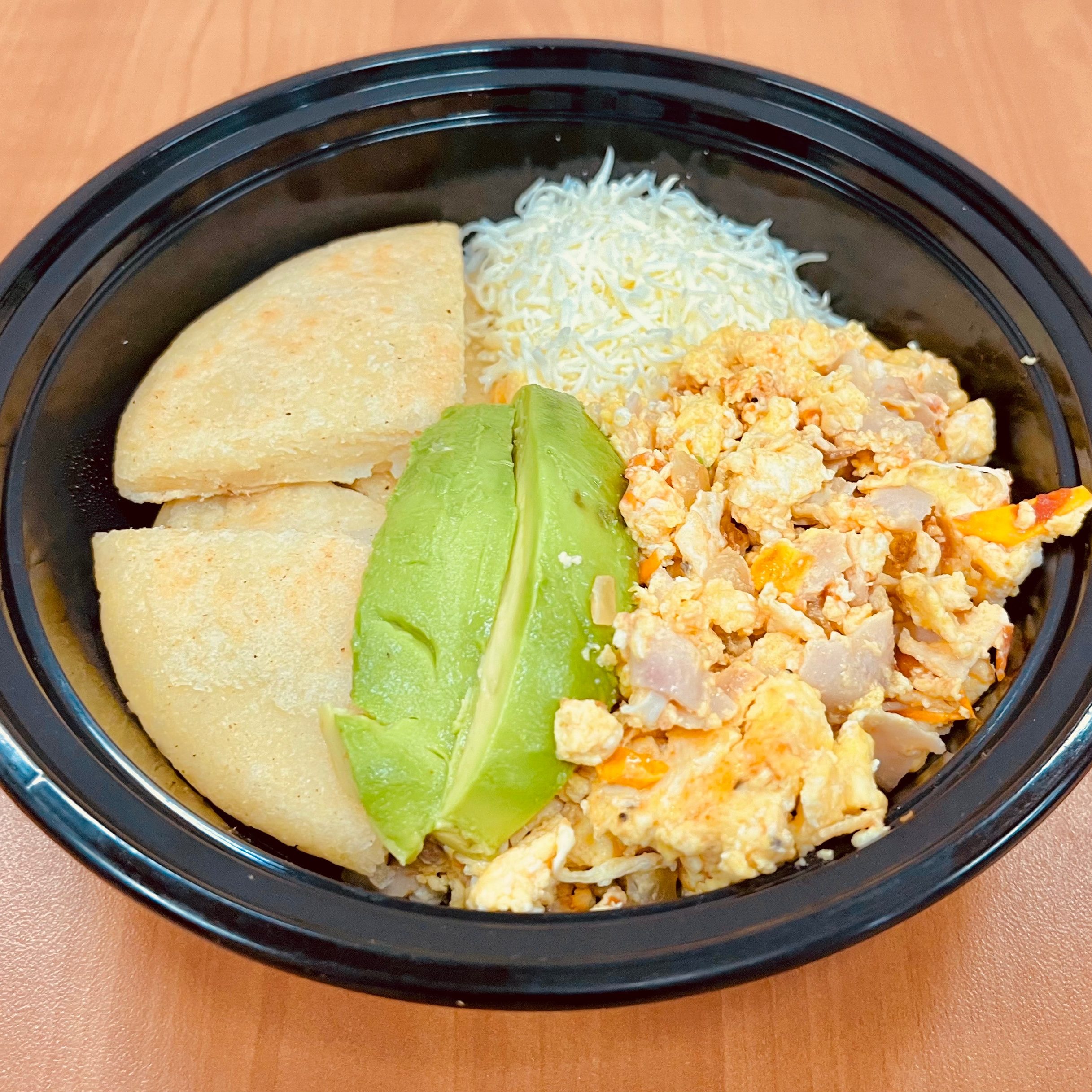 Latin Traditional Breakfast.
