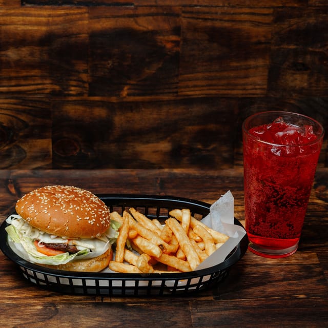 Happy Hour (Latin Classic Burger Meal).