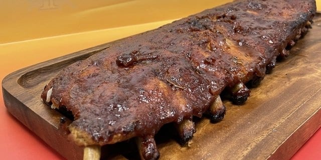 Pork Ribs Rack.