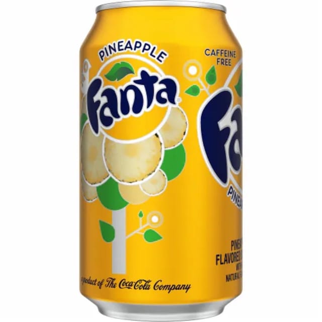 Fanta - Pineapple - Soft Drink.